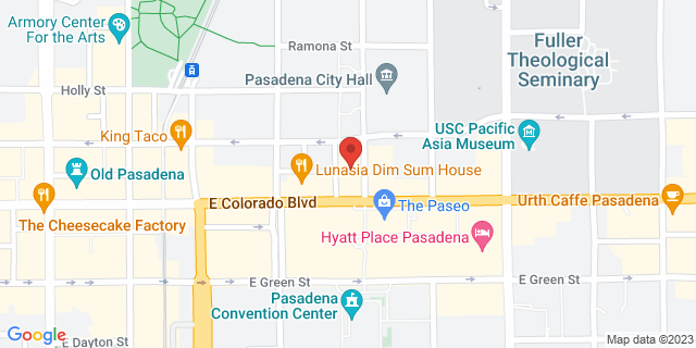 281 E Colorado Blvd, Pasadena, California, CA, 91101-9998 Map