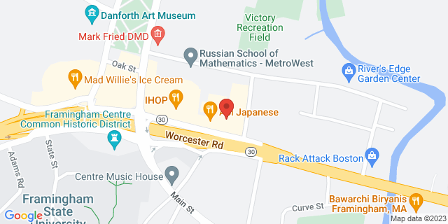 855 Worcester Rd, Framingham, Massachusetts, MA, 01701-5258 Map