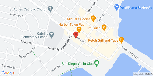 2931 Canon St, San Diego, California, CA, 92106-9998 Map