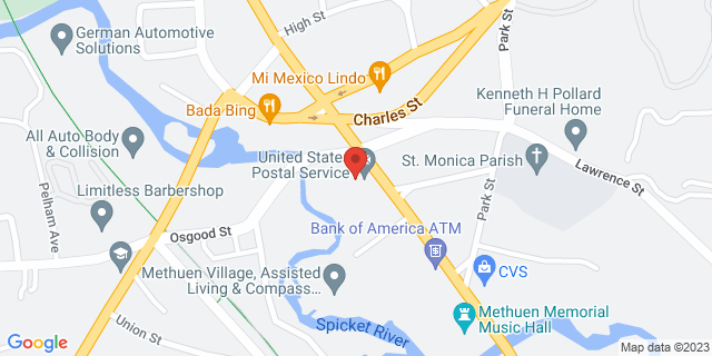 272 Broadway, Methuen, Massachusetts, MA, 01844-9998 Map