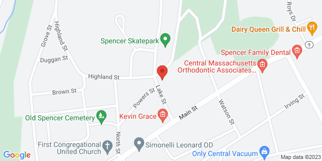 10 Mechanic St, Spencer, Massachusetts, MA, 01562-9998 Map