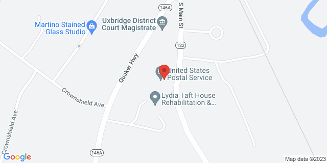 287 Millville Rd, Uxbridge, Massachusetts, MA, 01569-9998 Map