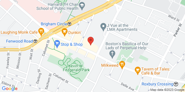 1575 Tremont St Lbby, Roxbury Crossing, Massachusetts, MA, 02120-9998 Map