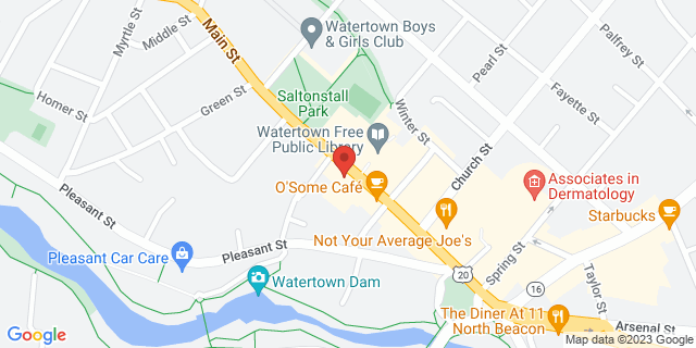 126 Main St, Watertown, Massachusetts, MA, 02472-4416 Map