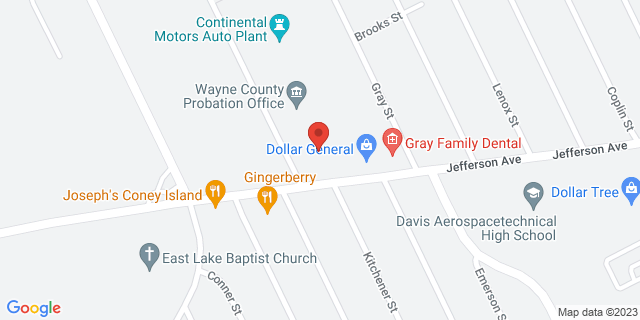 12711 E Jefferson Ave, Detroit, Michigan, MI, 48230-9998 Map