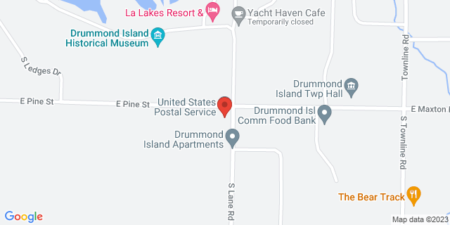 29726 E Somes Rd, Drummond Island, Michigan, MI, 49726-9702 Map