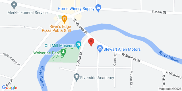 319 W Monroe St, Dundee, Michigan, MI, 48131-9998 Map