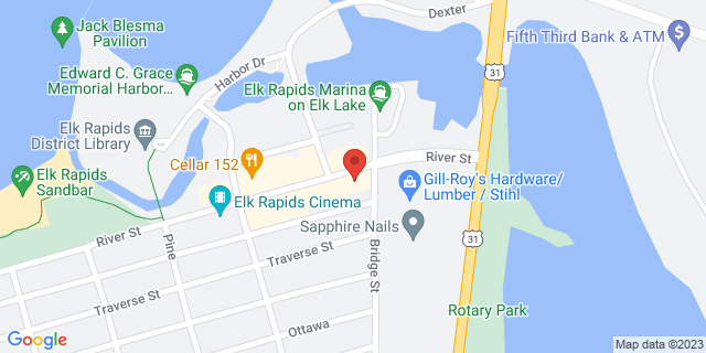 105 River St, Elk Rapids, Michigan, MI, 49629-9604 Map