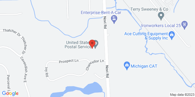 24875 Novi Rd, Novi, Michigan, MI, 48376-9998 Map