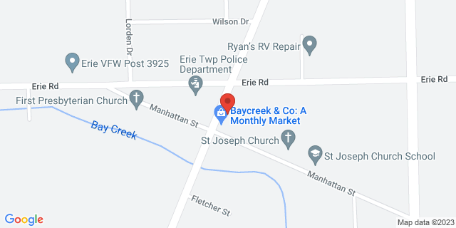 9780 S Dixie Hwy, Erie, Michigan, MI, 48133-9998 Map