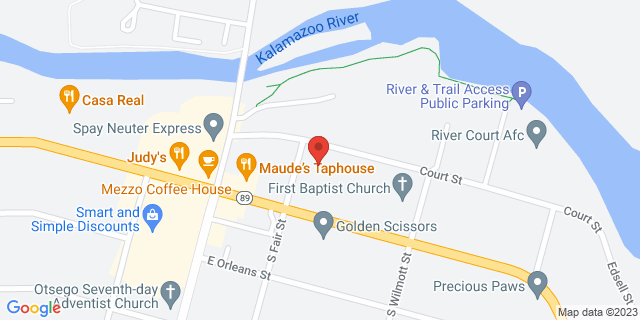 118 N Fair St, Otsego, Michigan, MI, 49078-1167 Map