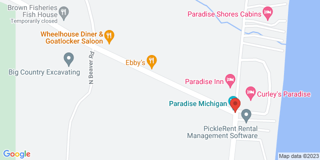 8196 N M 123, Paradise, Michigan, MI, 49768-9802 Map