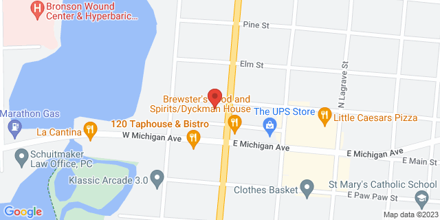 125 N Kalamazoo St, Paw Paw, Michigan, MI, 49079-9998 Map