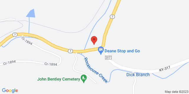 11125 Highway 7 N, Deane, Kentucky, KY, 41812-9998 Map