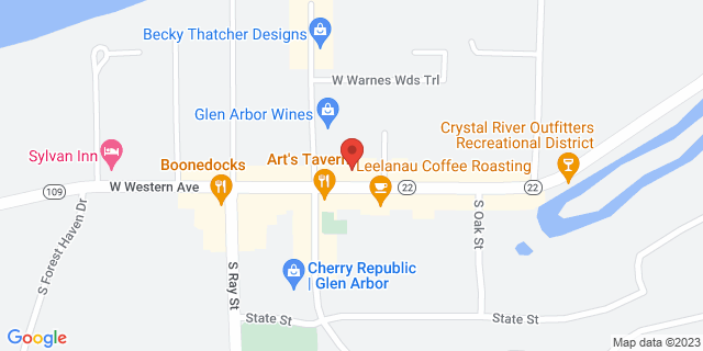 6456 Western Ave, Glen Arbor, Michigan, MI, 49636-5101 Map