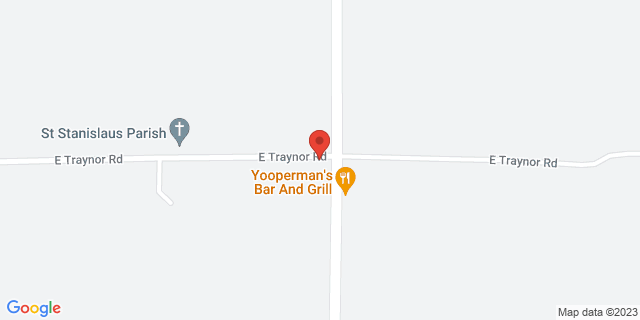 18001 E M 48, Goetzville, Michigan, MI, 49736-8302 Map