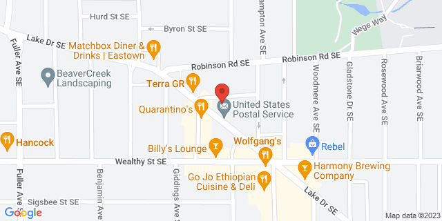 1451 Lake Dr Se, Grand Rapids, Michigan, MI, 49506-9998 Map