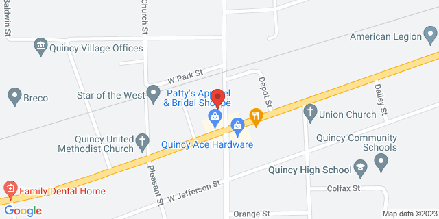 7 N Main St, Quincy, Michigan, MI, 49082-9998 Map