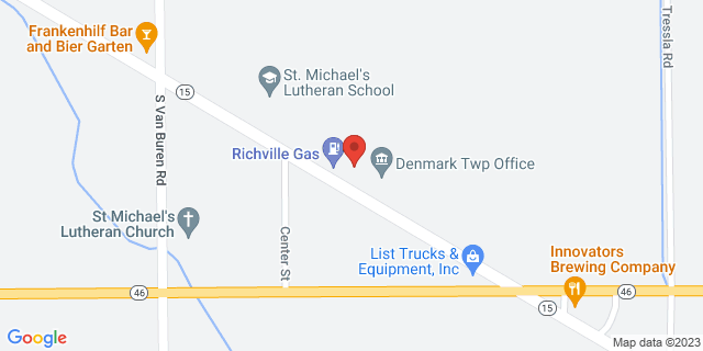 9400 W Saginaw Rd, Richville, Michigan, MI, 48758-9800 Map