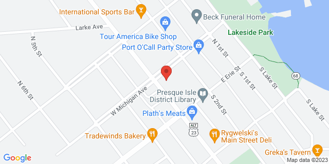 188 N Third St, Rogers City, Michigan, MI, 49779-9998 Map