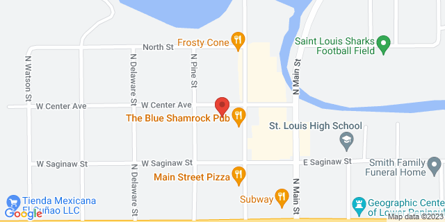 217 W Center St, Saint Louis, Michigan, MI, 48880-9998 Map