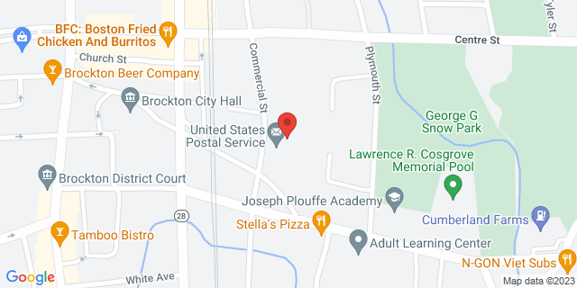 120 Commercial St, Brockton, Massachusetts, MA, 02302-9998 Map