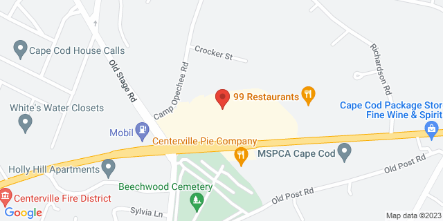 1672 Falmouth Rd, Centerville, Massachusetts, MA, 02632-9998 Map