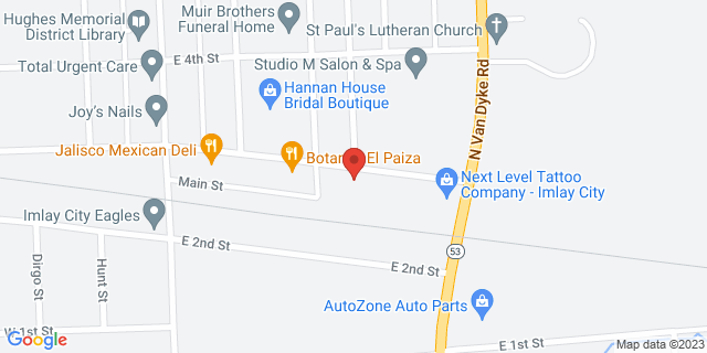 310 E 3Rd St, Imlay City, Michigan, MI, 48444-9998 Map