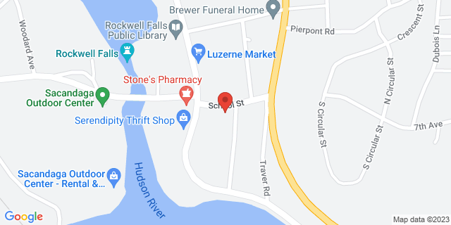 8 School St, Lake Luzerne, New York, NY, 12846-9998 Map