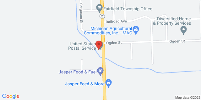 8520 S Adrian Hwy, Jasper, Michigan, MI, 49248-9998 Map