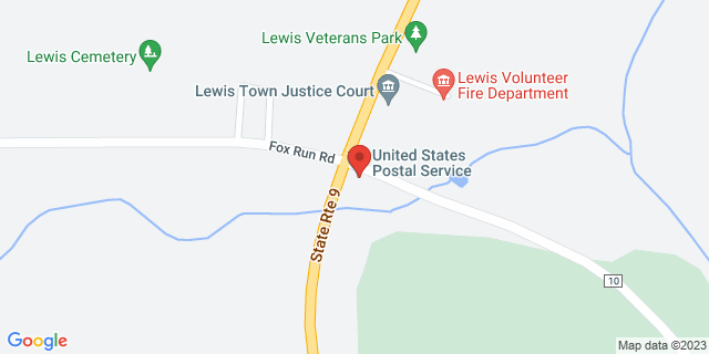 8550 Us Route 9, Lewis, New York, NY, 12950-9998 Map