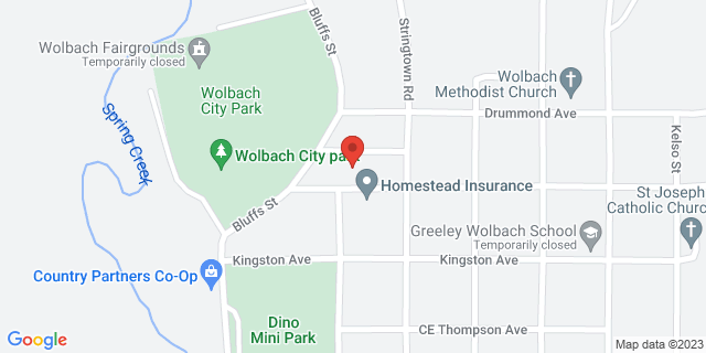 306 Center Ave, Wolbach, Nebraska, NE, 68882-9710 Map