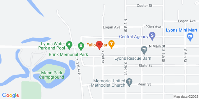 165 Main St, Lyons, Nebraska, NE, 68038-9701 Map