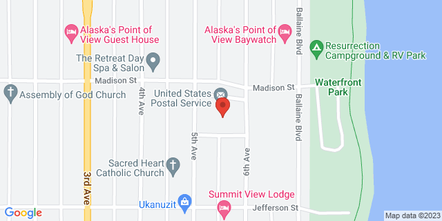 507 Madison Ave, Seward, Alaska, AK, 99664-9800 Map