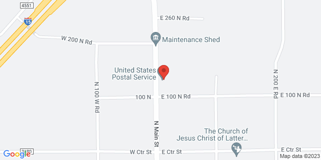 120 N Main St, Meadow, Utah, UT, 84644-8001 Map