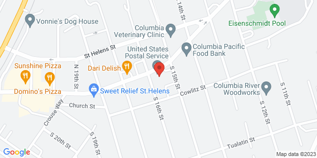 1571 Columbia Blvd, Saint Helens, Oregon, OR, 97051-6223 Map