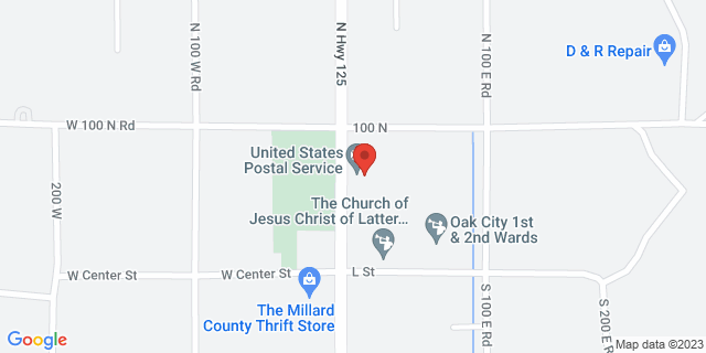 70 N Main St, Oak City, Utah, UT, 84649-8001 Map