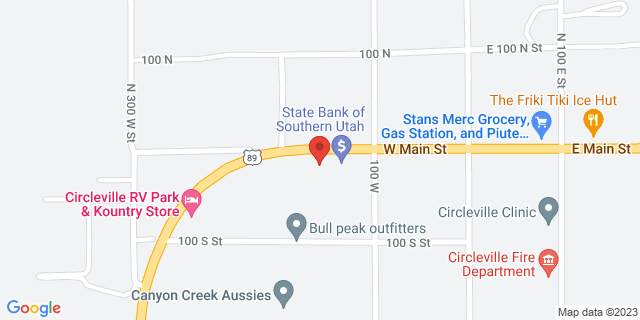 143 W Main St, Circleville, Utah, UT, 84723-8001 Map