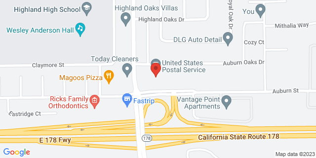 5710 Auburn St, Bakersfield, California, CA, 93306-2869 Map