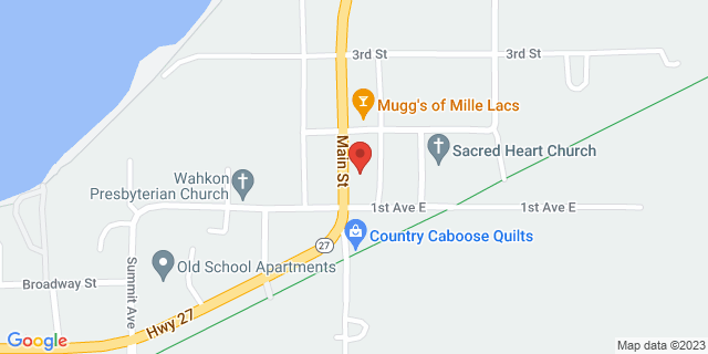 140 N Main St, Wahkon, Minnesota, MN, 56386-4400 Map