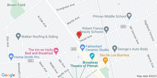 55 N Broadway, Pitman, New Jersey, NJ, 08071-9998 Map