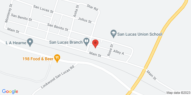 53575 Main St, San Lucas, California, CA, 93954-9800 Map