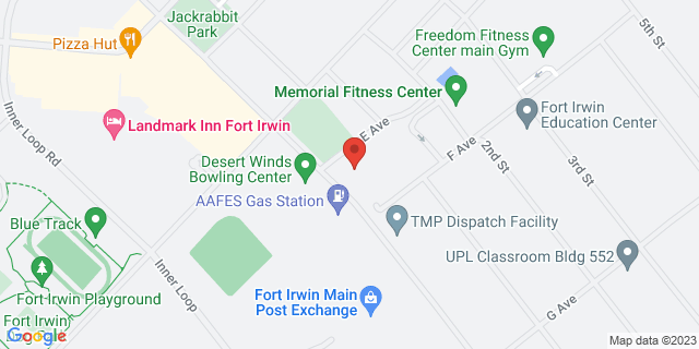 306 Lankford Lake Rd Bldg 306, Fort Irwin, California, CA, 92310-9800 Map