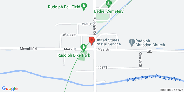 14018 Mermill Rd, Rudolph, Ohio, OH, 43462-9998 Map