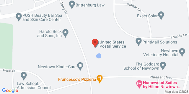 20 Terry Dr, Newtown, Pennsylvania, PA, 18940-9998 Map