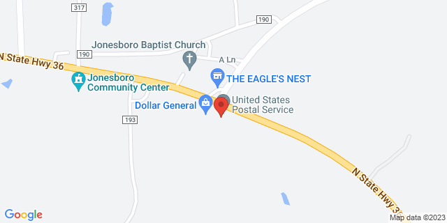 11345 N State Highway 36, Jonesboro, Texas, TX, 76538-9998 Map