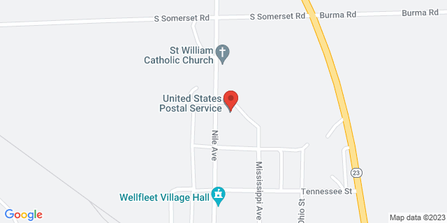 301 Nile Ave, Wellfleet, Nebraska, NE, 69170-9900 Map