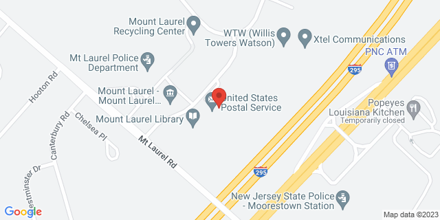 200 Walt Whitman Ave, Mount Laurel, New Jersey, NJ, 08054-9998 Map