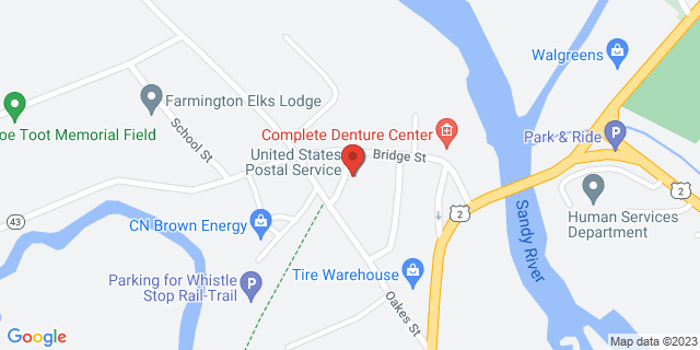 126 Bridge St, West Farmington, Maine, ME, 04992-9998 Map