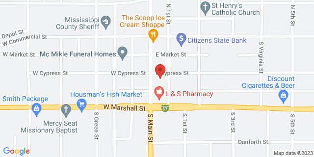 300 S Main St, Charleston, Missouri, MO, 63834-9998 Map